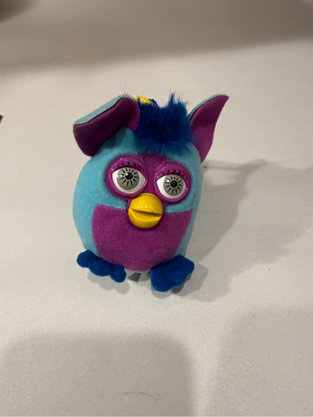 McDonalds Happy Meal Furby Toy Keychain Clip Vintage 2000